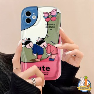 เคสโทรศัพท์มือถือ แบบนิ่ม ลายการ์ตูนกระต่าย 3D ขอบหยัก ป้องกันเลนส์ สําหรับ Infinix Hot 30i 30 20i 20 12 9 8 Play Lite Note 30 12 Pro Turbo G96 Smart 7 6 5 Plus