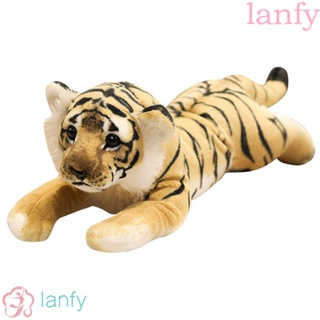 Lanfy|ตุ๊กตายัดไส้ รูปสัตว์น่ารัก ขนาด 39 ซม. 48 ซม. 58 ซม. ของเล่นสําหรับตกแต่งบ้าน|ตุ๊กตายัดไส้ รูปเสือดาว ของเล่นสําหรับเด็ก