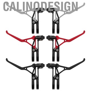 Calinodesign 1 Pair Adjustable Mountain Bike Brake Lever Handlebar Bicycle Aluminium Alloy Braking Handle Cycling Levers