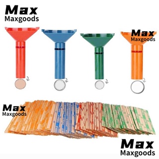 Maxg ขายดี ที่ห่อเหรียญ ทรงกรวย หลายสี สําหรับห่อเหรียญทุกชนิด