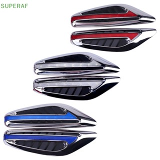 Superaf หลอดไฟเลี้ยว LED สีเหลือง แดง ฟ้า ขาว สําหรับรถยนต์ 2 ชิ้น