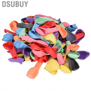 Dsubuy 100PCS Balloon Thicken Macaron  Explosion Latex Mixed Color