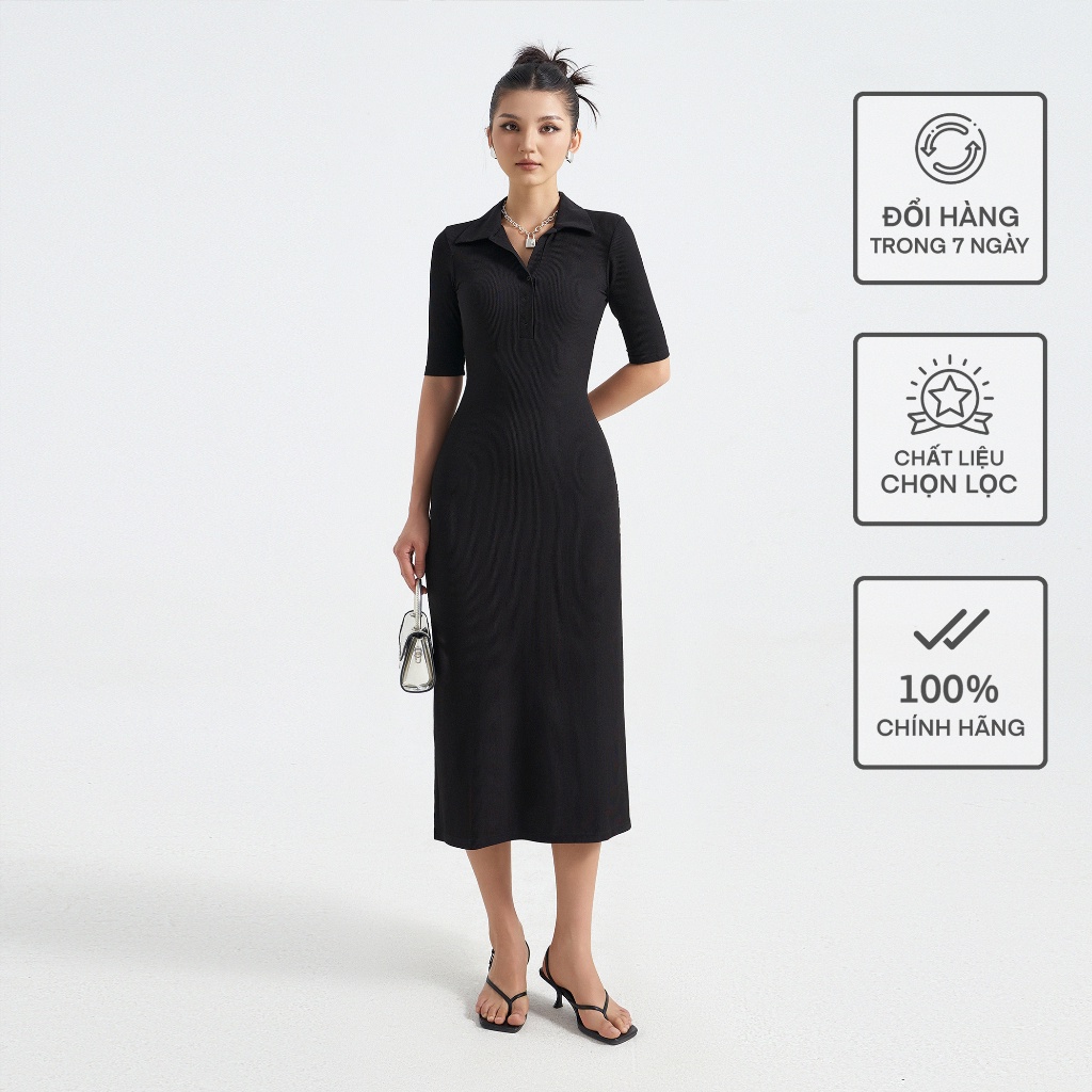 BUSHY VTL2 ชุดเดรสแขนหลวมคอปกเยอรมันของผู้หญิง