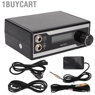 1buycart Tattoo Accessories Power Supply Kit 60‑250V Flexible Control with Foot Pedal for Professional