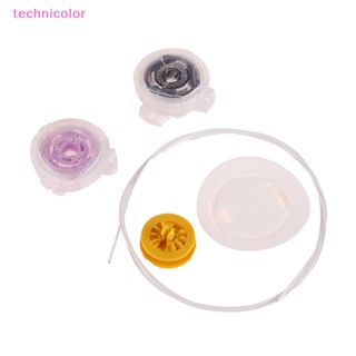 [technicolor] เชือกผูกรองเท้าผ้าใบ แบบหมุนอัตโนมัติ สําหรับเด็ก และผู้ใหญ่ พร้อมส่ง