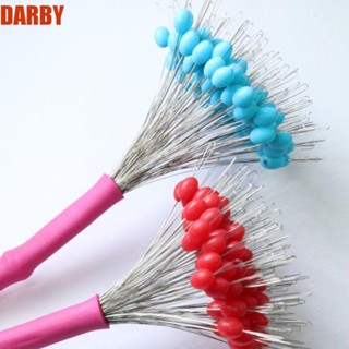 Darby ทุ่นลอยน้ํายาง ทรงวงรี สําหรับตกปลา 100 ชิ้น