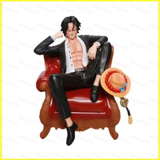 ใหม่ โมเดลฟิกเกอร์ One Piece Ace Suit Action Figure Sofa ของเล่นสําหรับเด็ก ตกแต่งบ้าน ของขวัญ ของสะสม