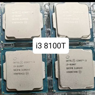 Intel intel i3 8100T ฟิล์ม CPU ทรงหลวม 4 แกน 4 สาย รองรับ H310 B360 Z370