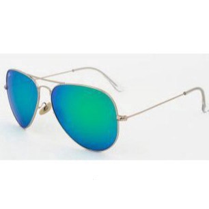 Rayban ของแท้ 3025 แว่นกันแดดแฟชั่น ทรงสูง สีทอง แฟชั่นฤดูร้อน