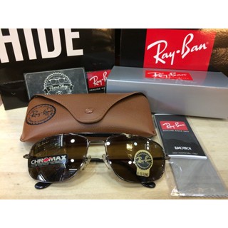 Rayban แว่นตากันแดดแฟชั่น เลนส์แก้ว พรีเมี่ยม สําหรับขับรถ