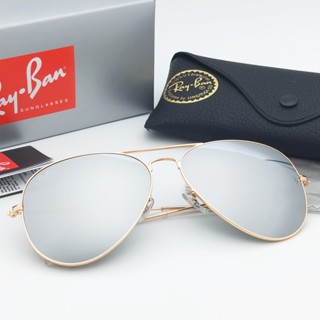  น้าว!Sunshine From Metal rayban aviator rb3025/3026 สําหรับผู้ชาย