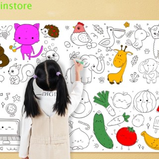 Instore สติกเกอร์ ลายกราฟฟิติ วาดภาพระบายสี สําหรับเด็กอนุบาล