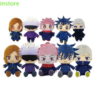 Instore ตุ๊กตาคอสเพลย์ Jujutsu Kaisen Fushiguro Megumi Gojo Satoru Kugisaki Nobara สําหรับเด็ก