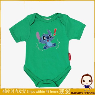 ชุดรอมเปอร์ ลาย Stitch สําหรับเด็กทารก (b)