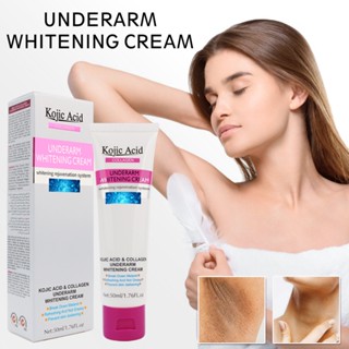 Spot# Cross-border cranic acid armpit cream underarm brightening moisturizing Deodorant antiperspirant body cream wholesale whitening cream8jj