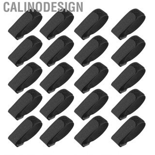 Calinodesign 20pcs Reusable Fishing Rod Tie Holder Strap Hook And Loop Fastener Ta