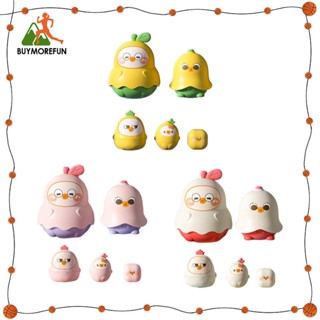 [Buymorefun] ตุ๊กตา Matryoshka ของเล่นเสริมการศึกษา สําหรับเด็ก 5 ชิ้น