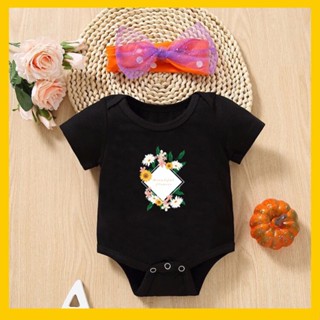 พวงหรีดดอกไม้ เสื้อผ้าฤดูร้อน สําหรับเด็ก (a)