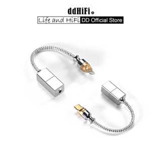 ชิป DD ddHiFi TC35Pro 2nd Gen Eye2 (E2) USB-C Light-ning เป็น Dongle 3.5 มม. CS43131 ES9603Q 32bit 384kHz PCM Native256