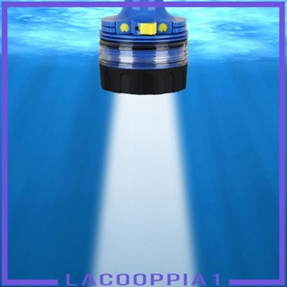 [Lacooppia1] ไฟฉายดําน้ํา LED กันน้ํา สําหรับปีนเขา เรือ ดําน้ํา