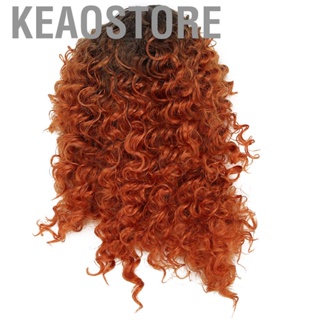 Keaostore African-Style Curly Wavy Wigs Stylish Female Christmas For Halloween