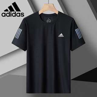 เสื้อยืดแขนสั้น ทรงหลวม พลัสไซซ์ ไซซ์ L-8XL แฟชั่นสําหรับผู้ชาย ใส่เข้ายิม วิ่ง ปั่นจักรยาน