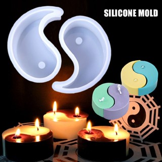 New Resin Epoxy Mould Tai Chi Candle Silicone Mould Aromatherapy Candle Mould