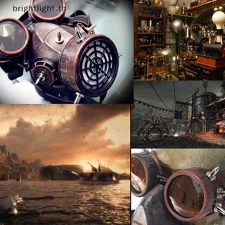 [Brightlight] Steampunk แว่นตากันแดด สไตล์โกธิคย้อนยุค สําหรับแต่งคอสเพลย์ ขี่รถจักรยานยนต์