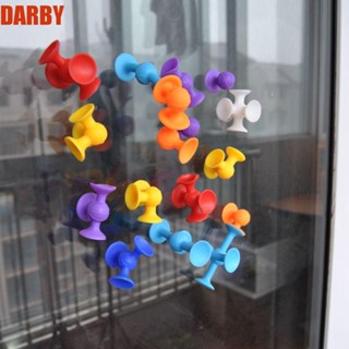 Darby ของเล่นตัวต่อ รูปลูกดอกน่ารัก แบบปุ่มดูดสุญญากาศ Diy สําหรับครอบครัว แม่ และลูก