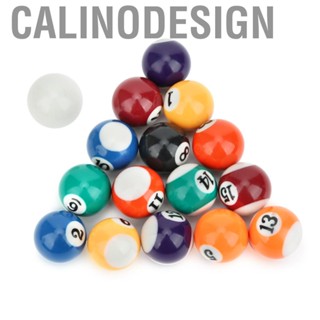 Calinodesign 16PCS 32MM Resin Billiard Ball Toys Eco-friendly Mini Pool Se Hot