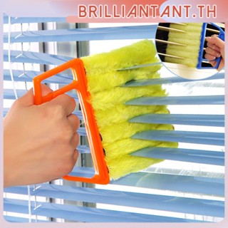 ไมโครไฟเบอร์ Venetian Blind แปรงหน้าต่าง Air Conditioner Duster Dirt Clean Cleaner bri