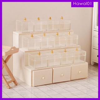 [Hawal] ชั้นวางผักผลไม้ ขนาดเล็ก สเกล 1:12 สําหรับบ้านตุ๊กตา DIY