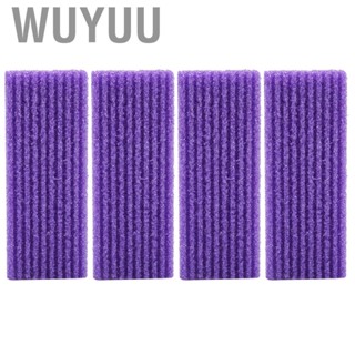 Wuyuu 4pcs Feet Pumice Stone Exfoliate Callus  Foot Care Pedicure Scrubber Manicure Nail Cleaning Tool Hard Skin