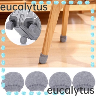 Eucalytus1 ผ้าคลุมล้อกระเป๋าเดินทาง กันลื่น ดูดซับแรงกระแทก แบบพกพา 4 ชิ้น