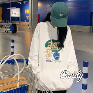 Candy Kids  เสื้อผ้าผู้ญิง แขนยาว เสื้อฮู้ด คลุมหญิง สไตล์เกาหลี แฟชั่น  สวยงาม ทันสมัย ทันสมัย สไตล์เกาหลี A98J37C 36Z230909