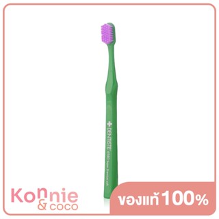 Dentiste 6580 Gum And Tooth Brush #Green แปรงสีฟันสีเขียว ขนแปรงปลายกลมมน สำหรับผู้ใหญ่ ชนิดนุ่มพิเศษ.