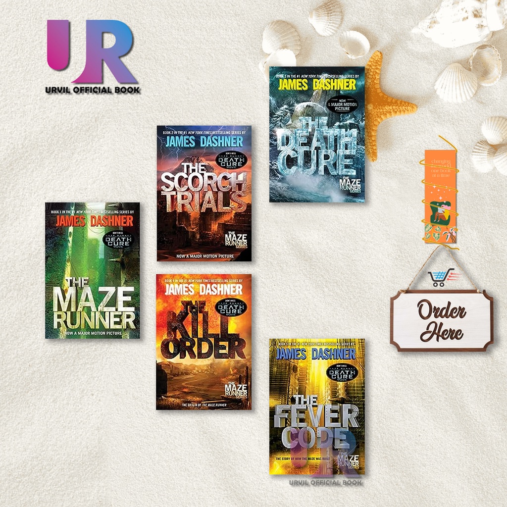 The Maze Runner, The Scorch Trials, The Death Cure, The Kill Order, The Fever Code By James Dashner (ภาษาอังกฤษ)