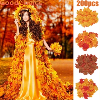 Artificial Maple Leaves Leaf Leaves Maple Wedding 200Pcs Artificial Decor