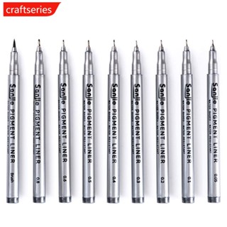 Craftseries ปากกามาร์กเกอร์ แห้งเร็ว กันน้ํา 1 ชิ้น 9 ชิ้น M8W2