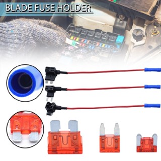 1 set 12V Add A Circuit Piggy Back Fuse Mini Standard Blade Fuse Holder 3 Type