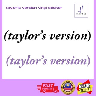 Taylor’s version logo die-cut vinyl sticker