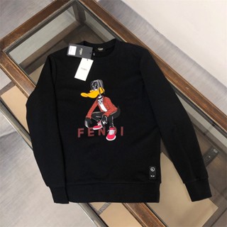 Fe99nd- เสื้อกันหนาว คอกลม สวยหรู สําหรับผู้ชาย ผู้หญิง Mfgx