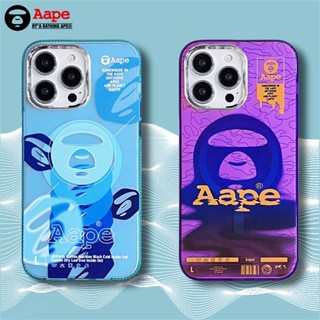 เคสโทรศัพท์มือถือ เรืองแสง สําหรับ iPhone 14 pro max AAPE 13 12 11 pro max