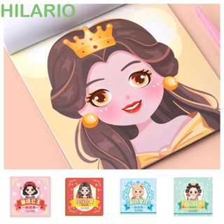 Hilario สติกเกอร์ ลายการ์ตูนเจ้าหญิง เปลี่ยนสีได้ สําหรับติดตกแต่งสมุดแต่งหน้า