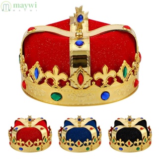 Maywi หมวกมงกุฎ ละเอียดอ่อน ปาร์ตี้ Boland Royal Emperor Hat