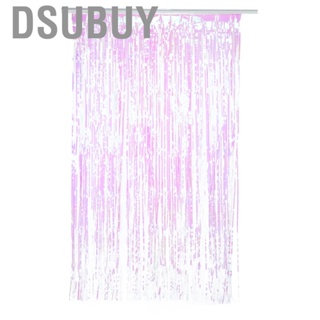 Dsubuy 100x180cm Tassel Shiny Flash Line Door Curtain Decoration For Wedding Celebration Birthday Party Window Room