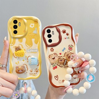 เคส vivo v23e เคสโทรศัพท์มือถือ ลายการ์ตูนตุ๊กตาครีม 3D แฟชั่น สําหรับ vivo v23e