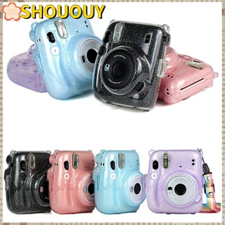 Shououy กระเป๋าใส แบบพกพา สําหรับ Fujifilm Instax Mini 11