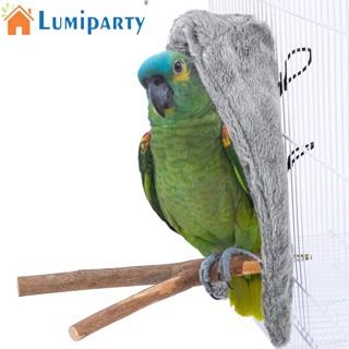 Lumiparty ผ้าห่มกันลม หนา ถอดออกได้ ให้ความอบอุ่น สําหรับนกแก้ว