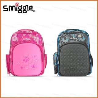 Kts Smiggle กระเป๋าเป้สะพายหลัง กระเป๋านักเรียน อเนกประสงค์ ระบายอากาศ ความจุขนาดใหญ่ แฟชั่นสําหรับนักเรียนหญิง